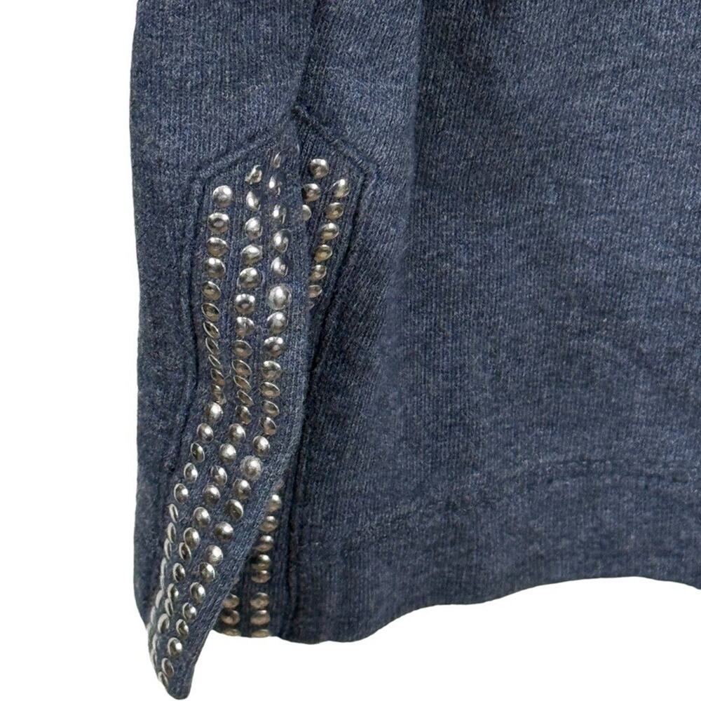 Chicos Weekends Studded Pull On Drawstring Knit C… - image 6